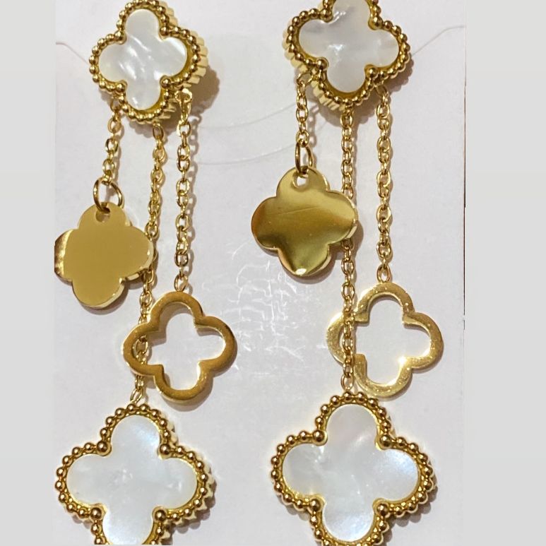 925 Sterling Gold Plated Earrings