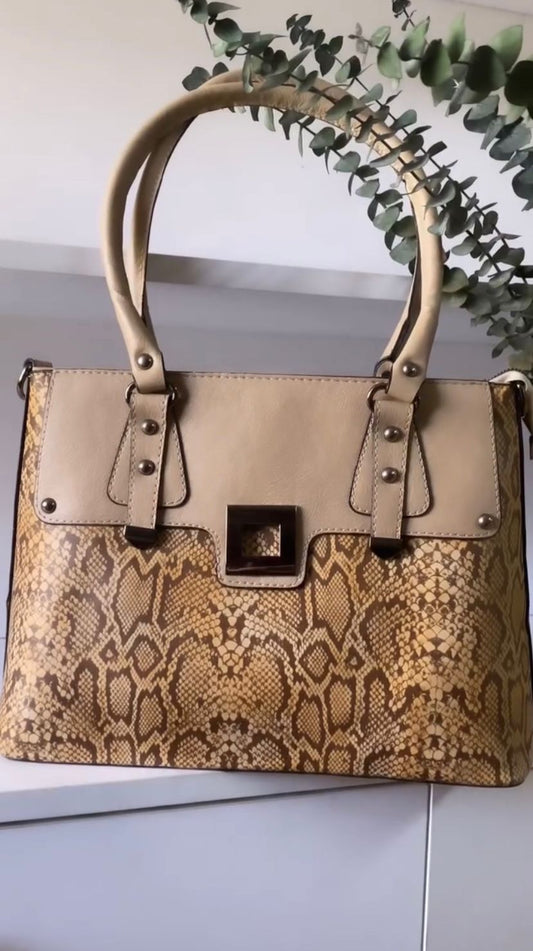 Snake Skin Handbag