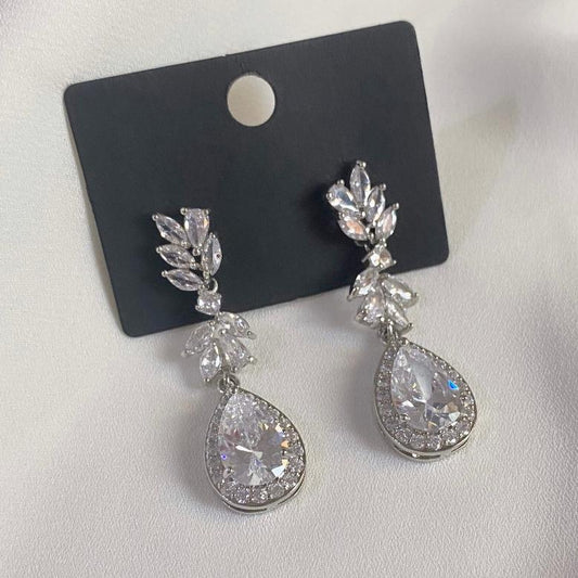 Sweet Pear Drop Shaped Earrings