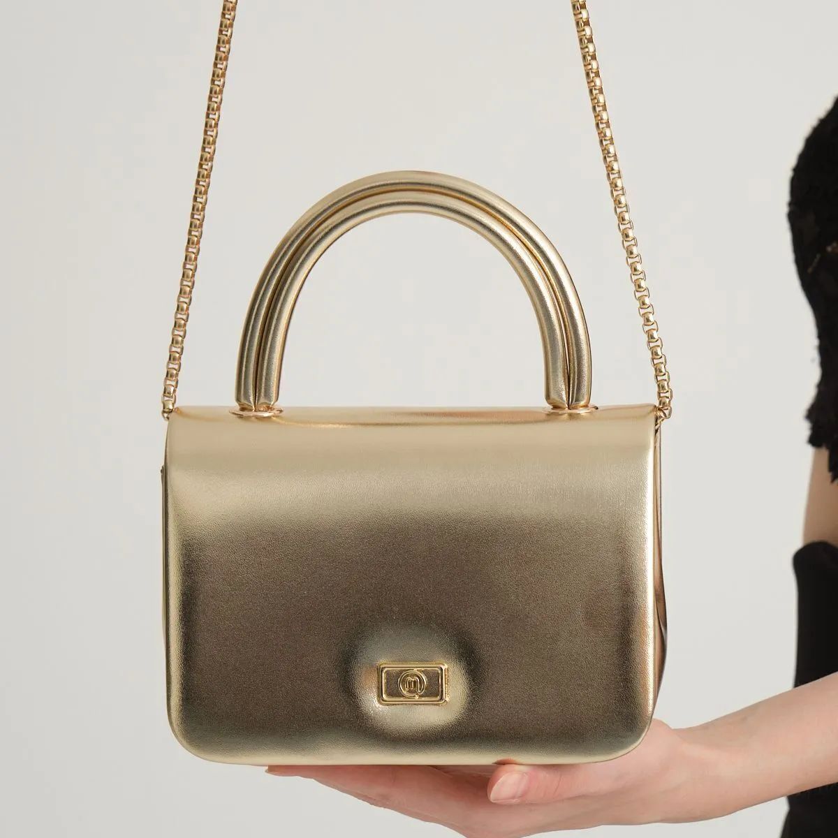 Gold Women's Shoulder Bag